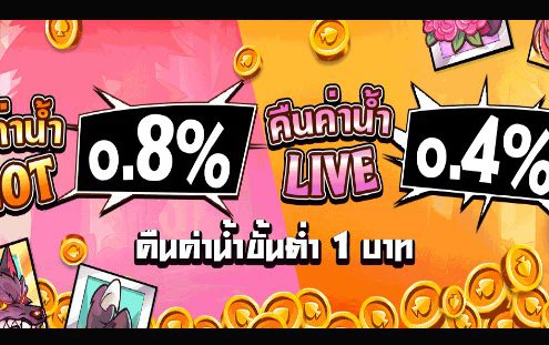 ค่าน้ำสล็อต0.8%